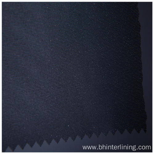 Elastic plain weaving woven fusible interlining fabric